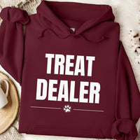 Load image into Gallery viewer, Treat Dealer - Dog Mom Hoodie
