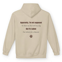 Load image into Gallery viewer, Apparently, I'm not supposed to share my bed with my dog - Hilarious Hoodie For Dog Mom
