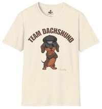 Load image into Gallery viewer, Team Dachshund - Funny T-Shirt For Doxie Moms
