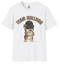 Load image into Gallery viewer, Team Bulldog - Funny T-Shirt For Dog Moms
