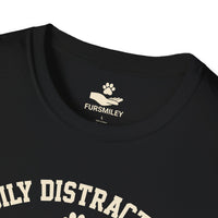 Load image into Gallery viewer, Easily distracted by dogs and books - Both melt my soul... and my wallet - Hilarious T-Shirt For Dog Moms
