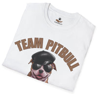 Load image into Gallery viewer, Team Pitbull - Funny T-Shirt For Dog Moms
