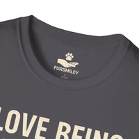 Load image into Gallery viewer, I love being a dog mom and drifting into a good book - Nice T-Shirt For Dog moms
