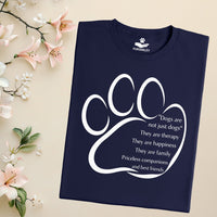 Load image into Gallery viewer, Dogs are not just Dogs - Dog Mom T-Shirt
