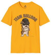 Load image into Gallery viewer, Team Bulldog - Funny T-Shirt For Dog Moms
