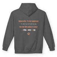 Load image into Gallery viewer, Apparently, I'm not supposed to share my bed with my dog - Funny Hoodie For Dog Mom
