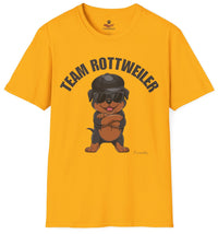 Load image into Gallery viewer, Team Rottweiler - Funny T-Shirt For Dog Lovers

