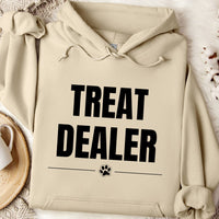 Load image into Gallery viewer, Treat Dealer - Dog Mom Hoodie

