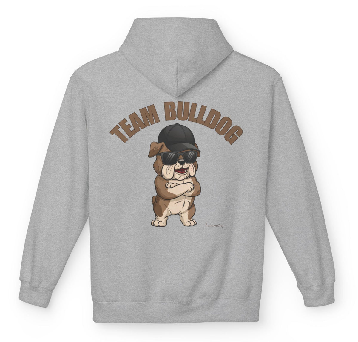 Team Bulldog - Funny Hoodie For Dog Moms