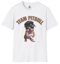 Load image into Gallery viewer, Team Pitbull - Funny T-Shirt For Dog Moms

