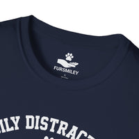 Load image into Gallery viewer, Easily distracted by dogs and books - Both melt my soul... and my wallet - Hilarious T-Shirt For Dog Moms
