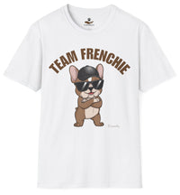 Load image into Gallery viewer, Team Frenchie - Funny T-Shirt For Frenchie Moms

