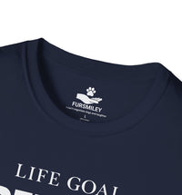 Load image into Gallery viewer, Life goal: Pet All the dogs. Yours included ! - hilarious T-Shirt For Dog Moms
