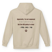 Load image into Gallery viewer, Apparently, I'm not supposed to share my bed with my dog - Funny Hoodie For Dog Mom
