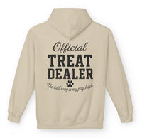 Load image into Gallery viewer, Official Treat Dealer - The tail wag is my paycheck - Hilarious Hoodie For Dog Moms
