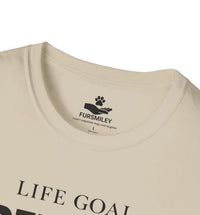Load image into Gallery viewer, Life goal: Pet All the dogs. Yours included ! - hilarious T-Shirt For Dog Moms

