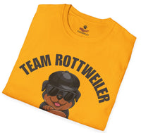 Load image into Gallery viewer, Team Rottweiler - Funny T-Shirt For Dog Lovers
