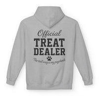 Load image into Gallery viewer, Official Treat Dealer - The tail wag is my paycheck - Hilarious Hoodie For Dog Moms
