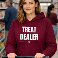 Load image into Gallery viewer, Treat Dealer - Dog Mom Hoodie
